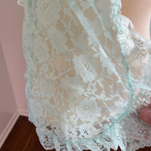 Vintage Val Mode Lace Bed Jacket, Mini Robe 1950s - Picture 4 of 5